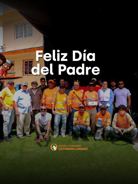 Compartimos una mañana especial para reconocer a esos hombres que, además de servir con compromiso a nuestra comunidad, desempeñan una de las responsabilidades más importantes de la vida: ser padres.
Desde la Junta Comunal Victoriano Lorenzo rendimos homenaje a cada colaborador que día a día trabaja con esfuerzo, dedicación y amor por su familia, convirtiéndose en ejemplo de valores, responsabilidad y perseverancia.
Gracias por su entrega, por inspirar con su trabajo y por construir un mejor futuro para sus hijos y para nuestra comunidad.
¡Feliz Día del Padre! Que disfruten este merecido reconocimiento y todo el cariño de sus seres queridos. 👏